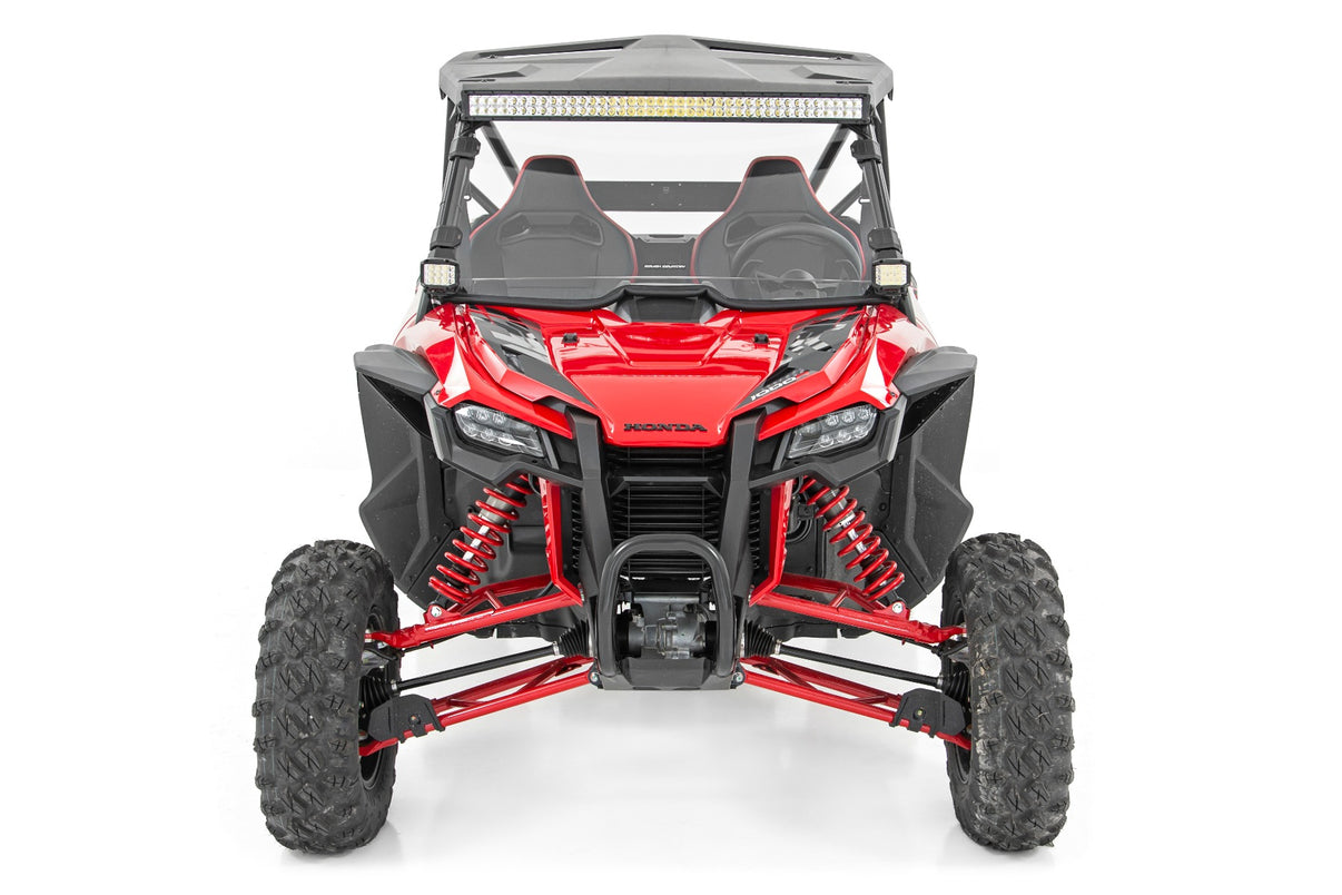 LED Light Kit | Front Mount | 40" Black Dual Row | White DRL | Honda Talon 1000R  | 92037