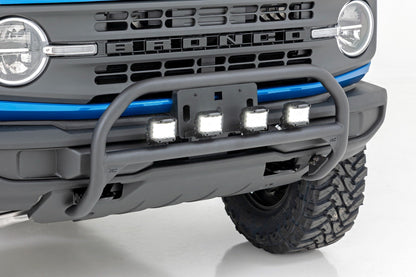 Nudge Bar | 3 Inch Wide Angle Led (x4) | Ford Bronco 4WD (2021-2025) | 51050