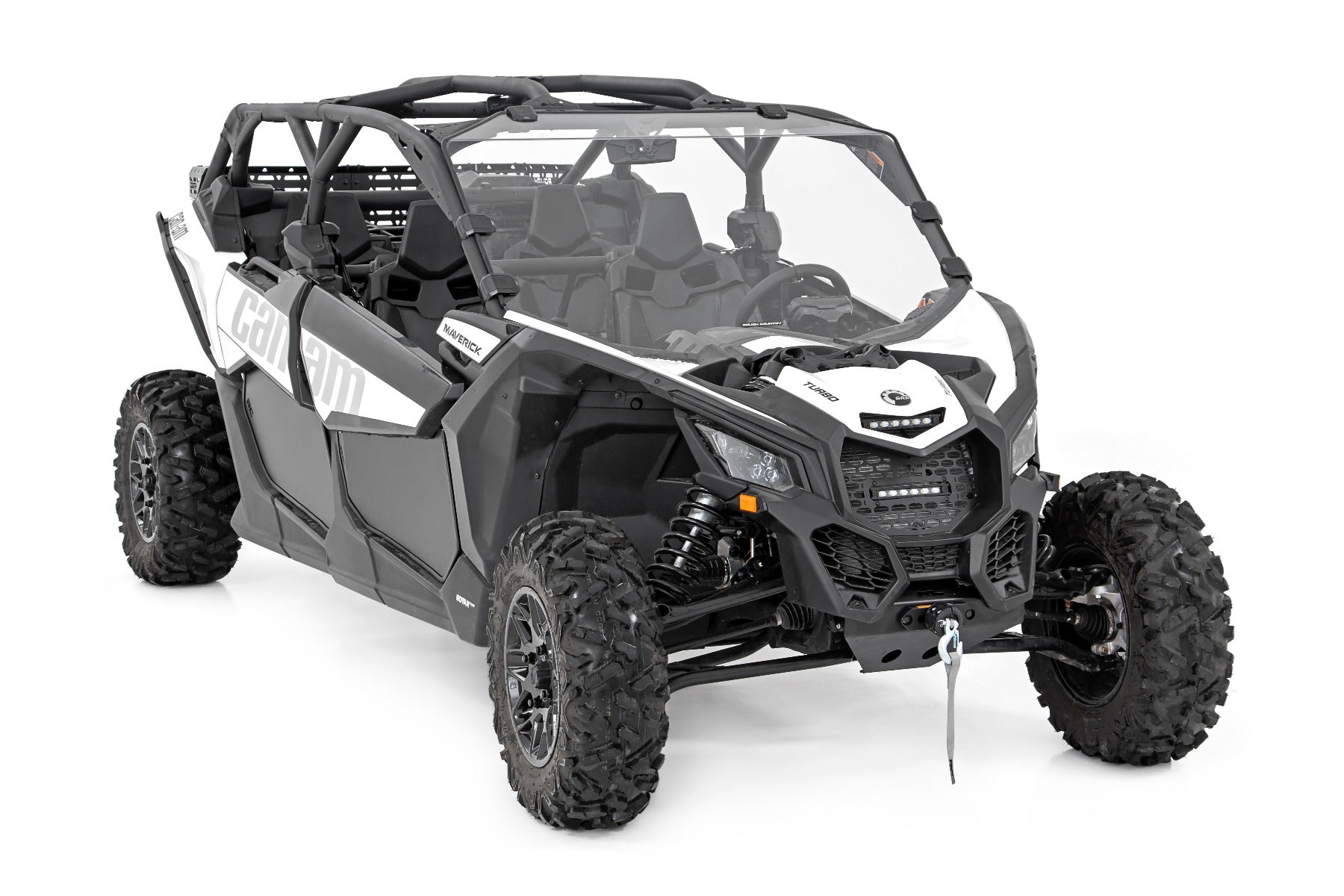 LED Light Kit | Cowl Mount | 6" Black Slimline | Can-Am Maverick X3  | 97020