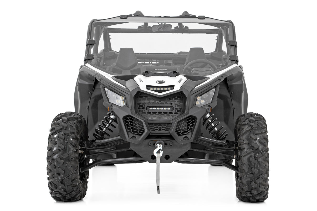 LED Light Kit | Cowl Mount | 6" Black Slimline | Can-Am Maverick X3  | 97020