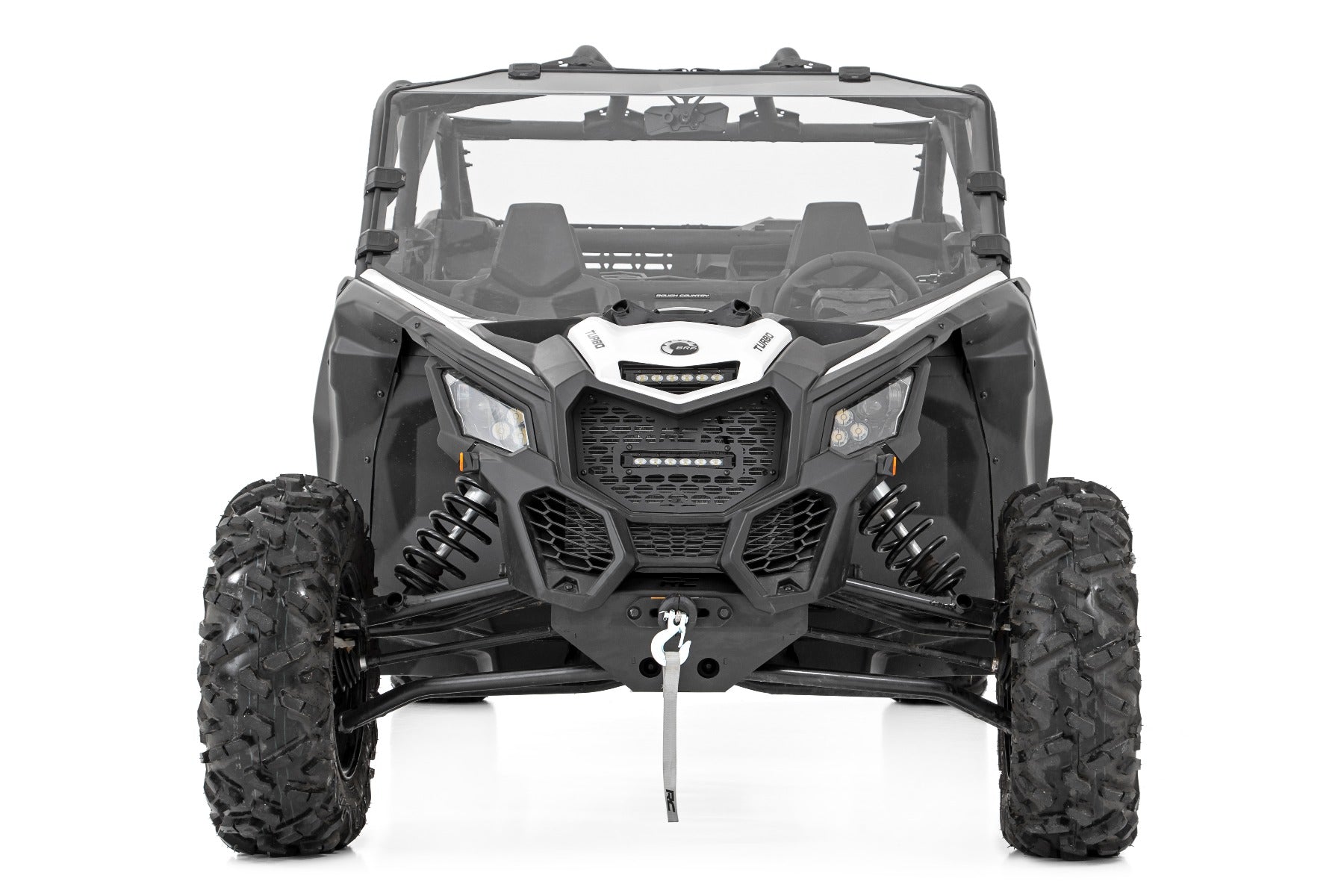 LED Light Kit | Cowl Mount | 6" Black Slimline | Can-Am Maverick X3  | 97020