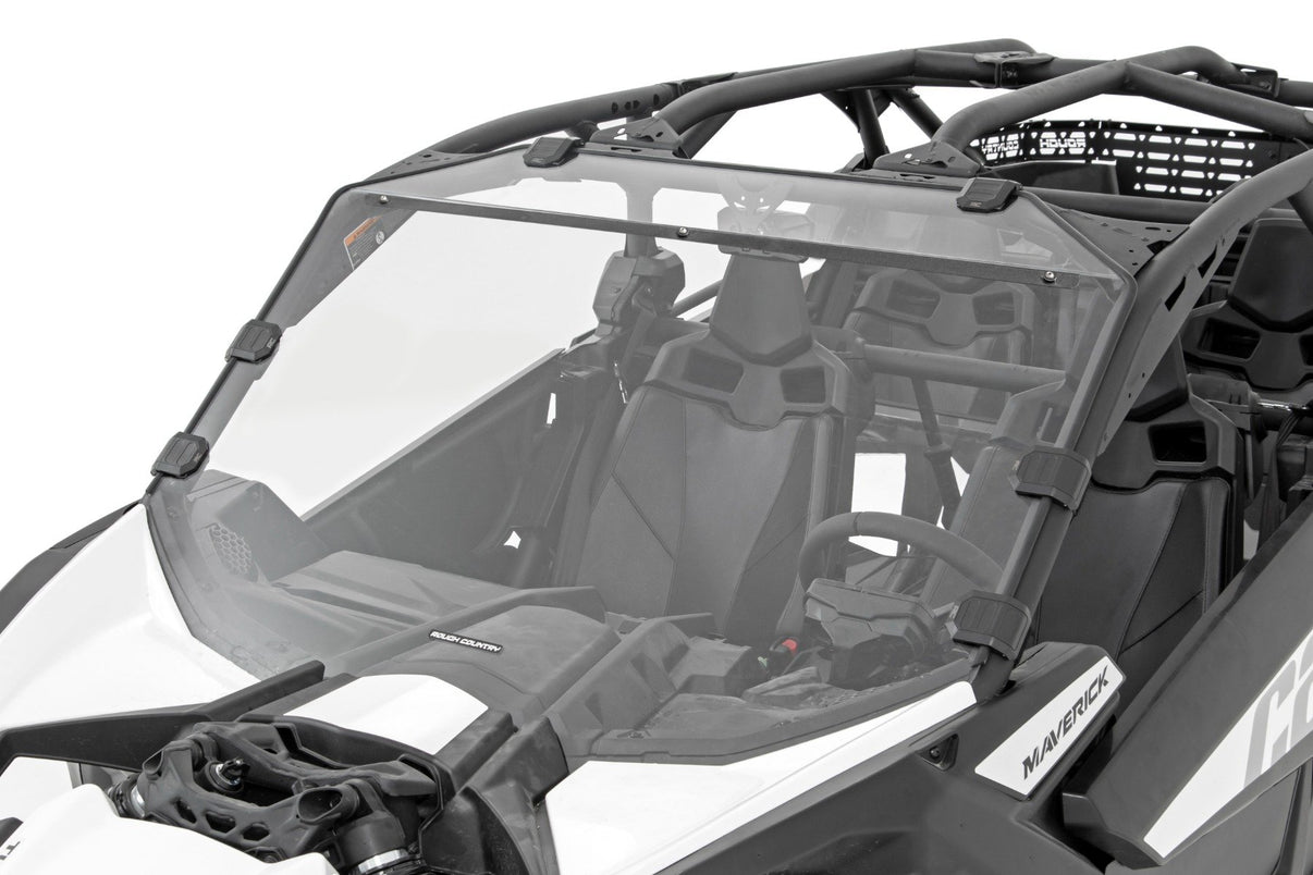 Full Windshield | Scratch Resistant | Can-Am Maverick X3 Max  | 98172030