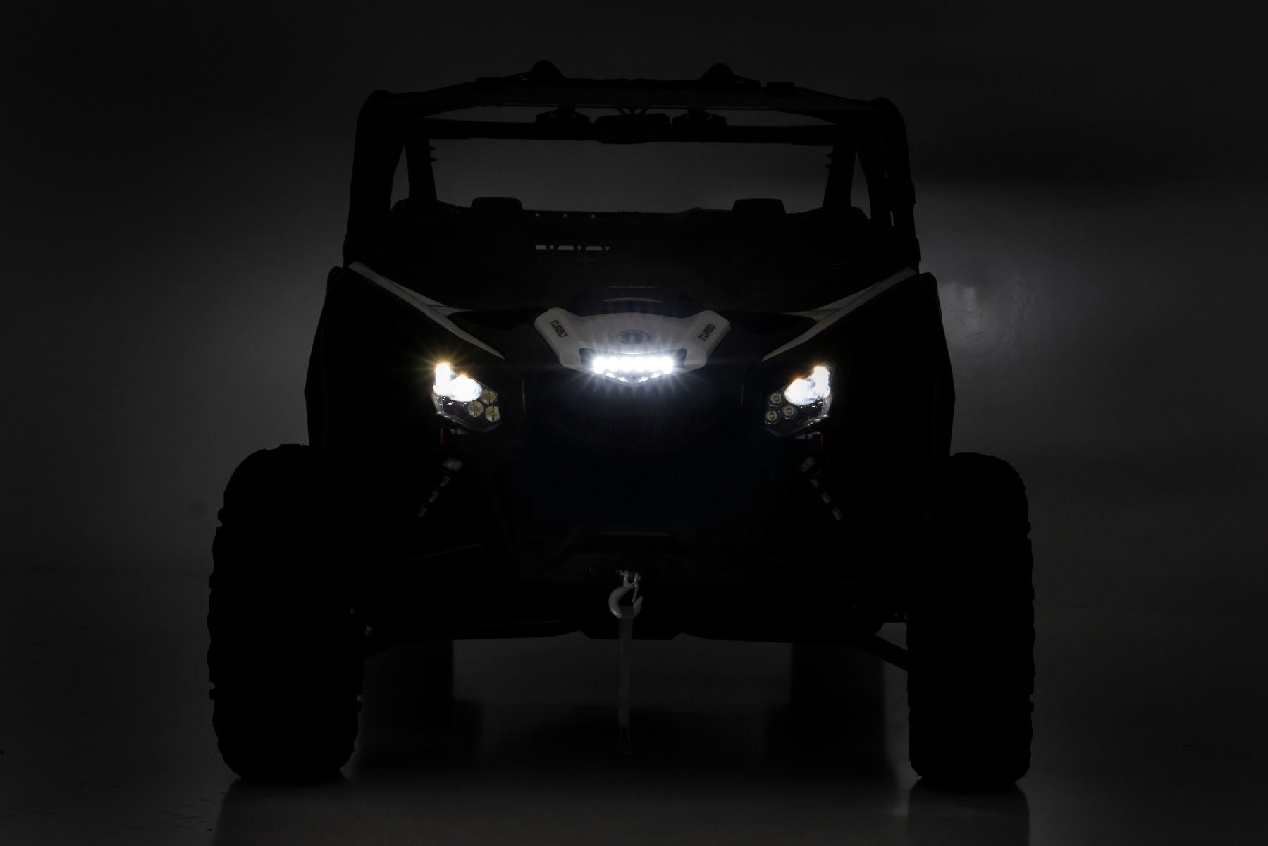 LED Light Kit | Cowl Mount | 6" Black Slimline | Can-Am Maverick X3  | 97020