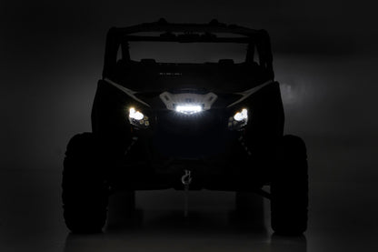 LED Light Kit | Cowl Mount | 6" Black Slimline | Can-Am Maverick X3  | 97020