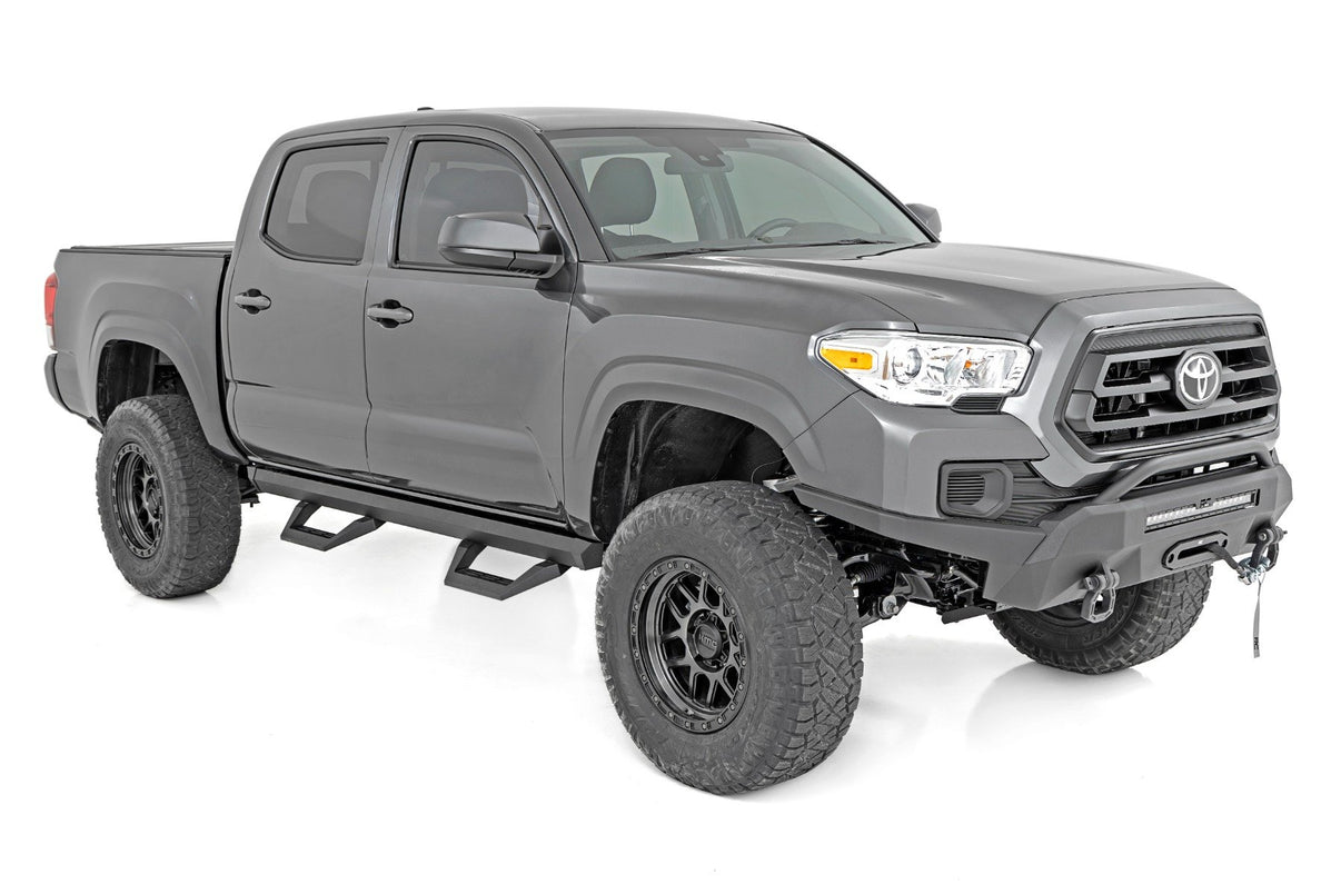 SRX2 Adj Aluminum Step | Double Cab | Toyota Tacoma 2WD/4WD (2005-2023) | 71000A