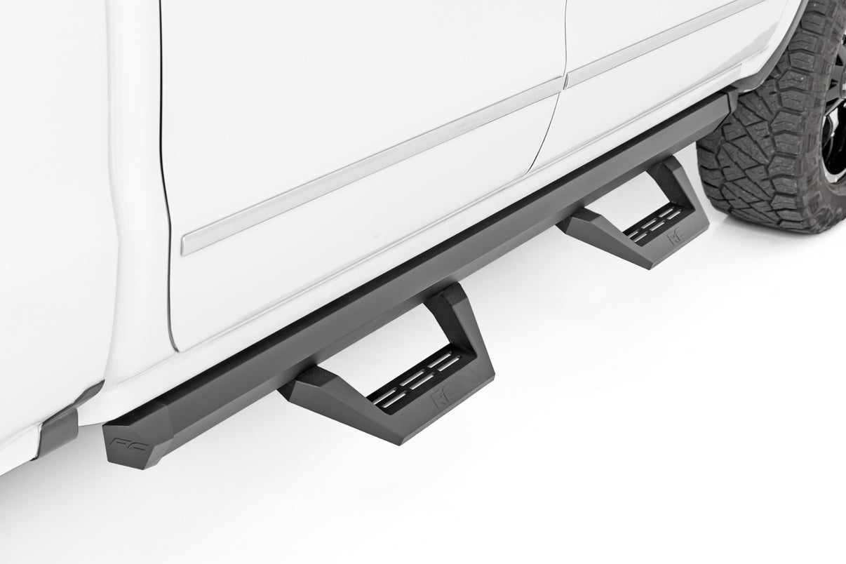 SRX2 Adj Aluminum Step | Crew Cab | Chevy/GMC 1500/2500HD/3500HD (07-18 & Classic) | 11009A
