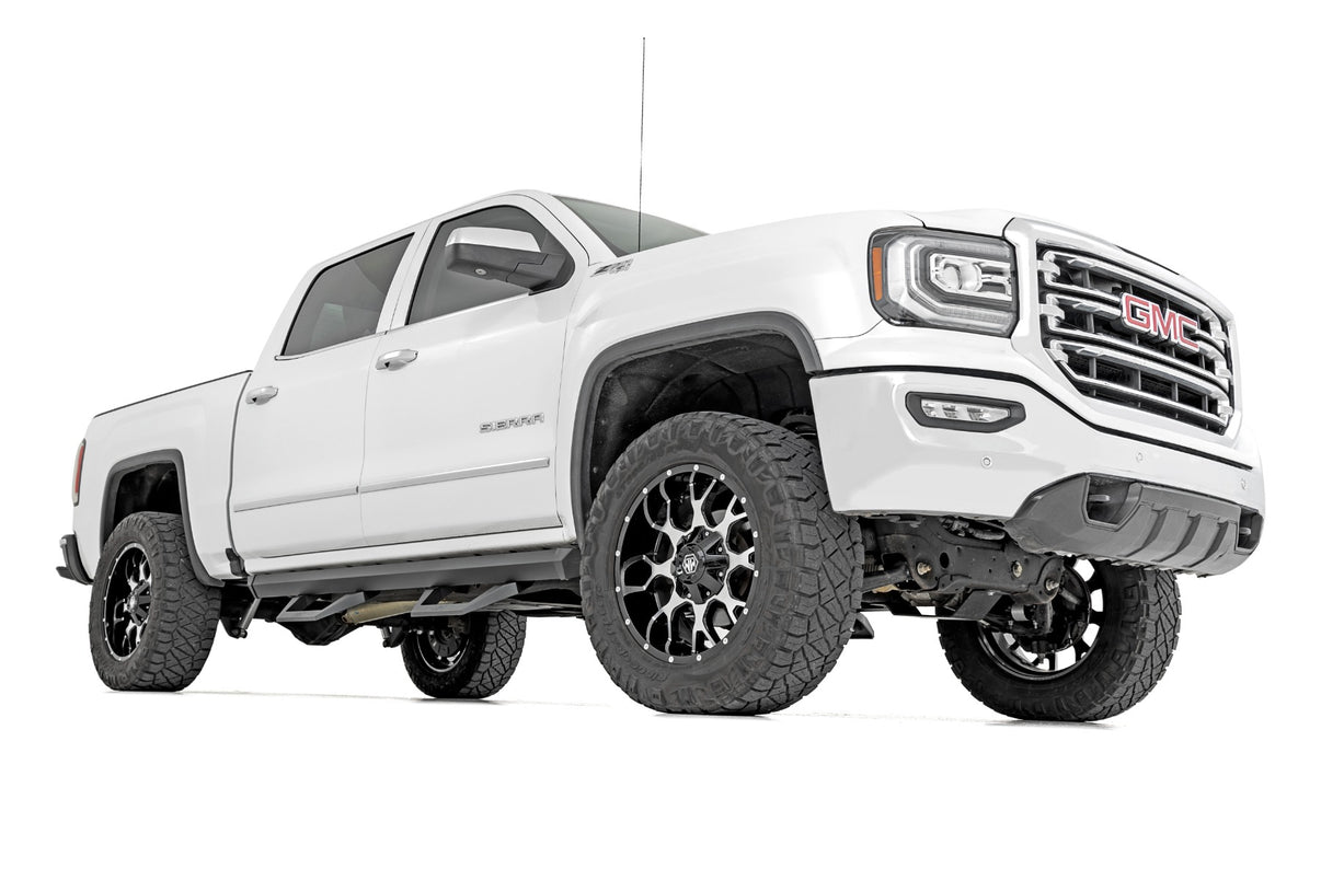 SRX2 Adj Aluminum Step | Crew Cab | Chevy/GMC 1500/2500HD/3500HD (07-18 & Classic) | 11009A