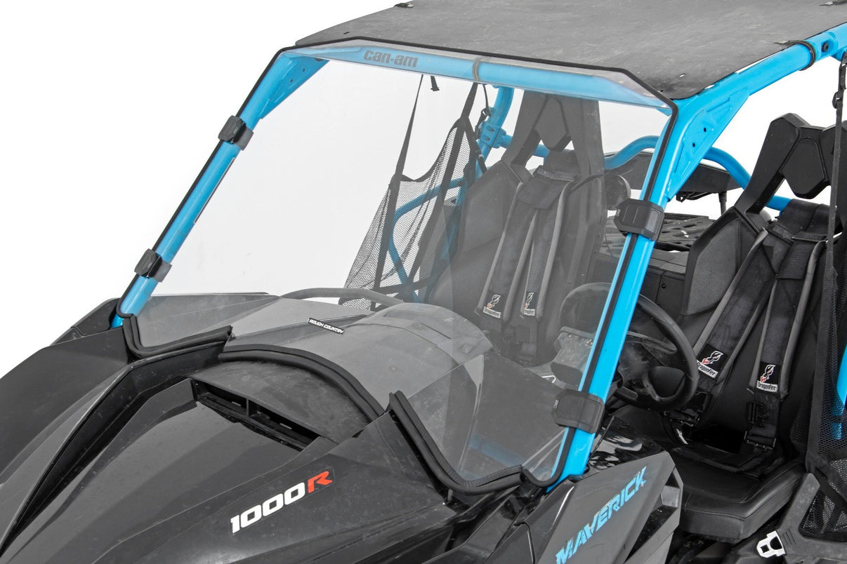 Full Windshield | Scratch Resistant | Can-Am Maverick Max 1000R X  | 98131830