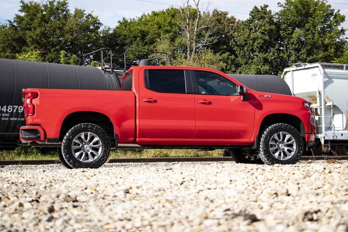 3.5 Inch Lift Kit | Rear Mono Leaf | Chevy Silverado 1500 2WD/4WD (2022-2024) | 28230