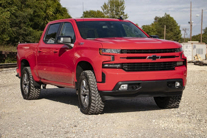 3.5 Inch Lift Kit | Mono Leaf Rear | GMC Sierra 1500 2WD/4WD (2019-2025 & Classic) | 28830RED