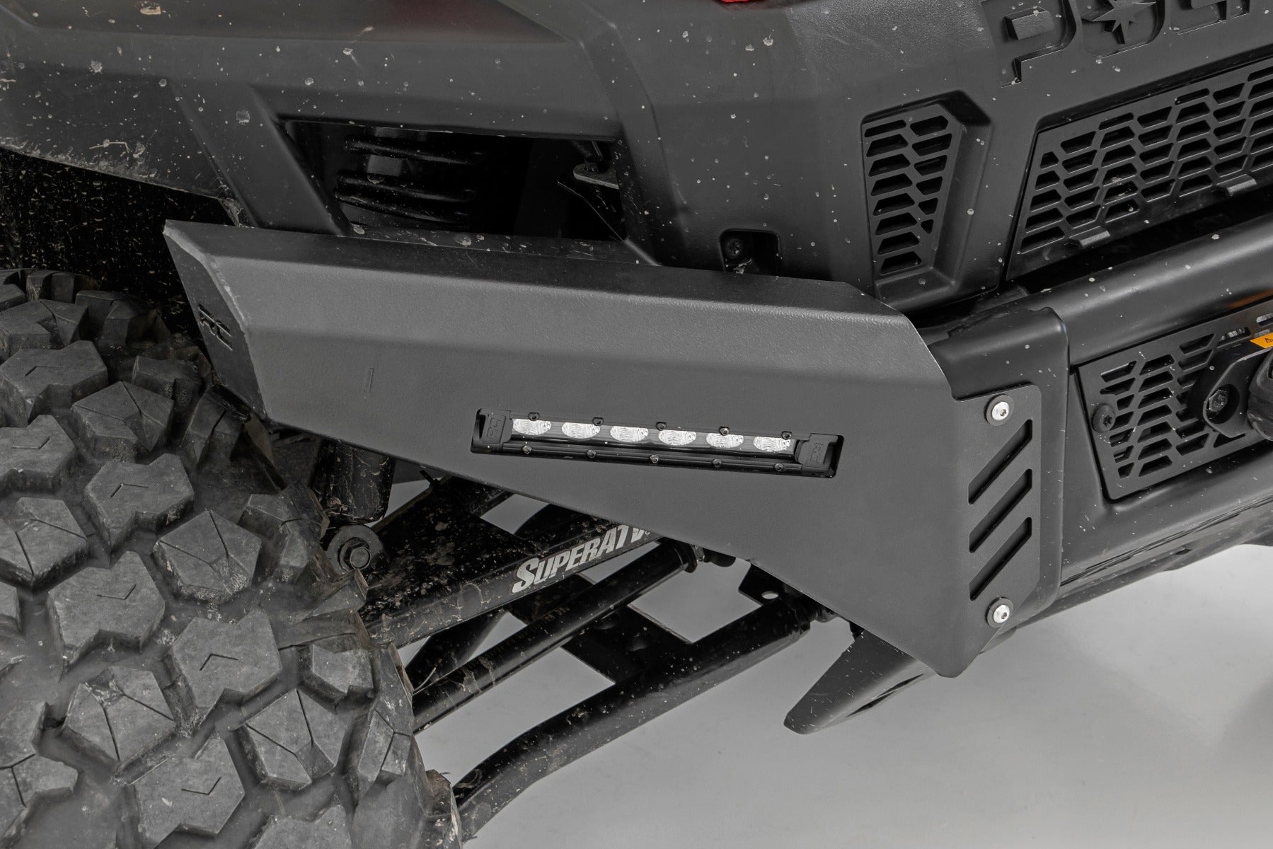 Bumper Wings | 6" Black Slimline LED Pair | Polaris Ranger 1000/Ranger XP 900/1000 | 93044
