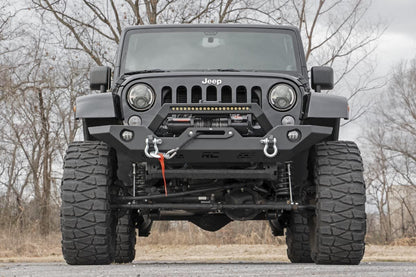 Rough Country | Front Bumper | Sport | OE Fog | Jeep Gladiator JT/Wrangler JK & JL/Wrangler Unlimited | 10596