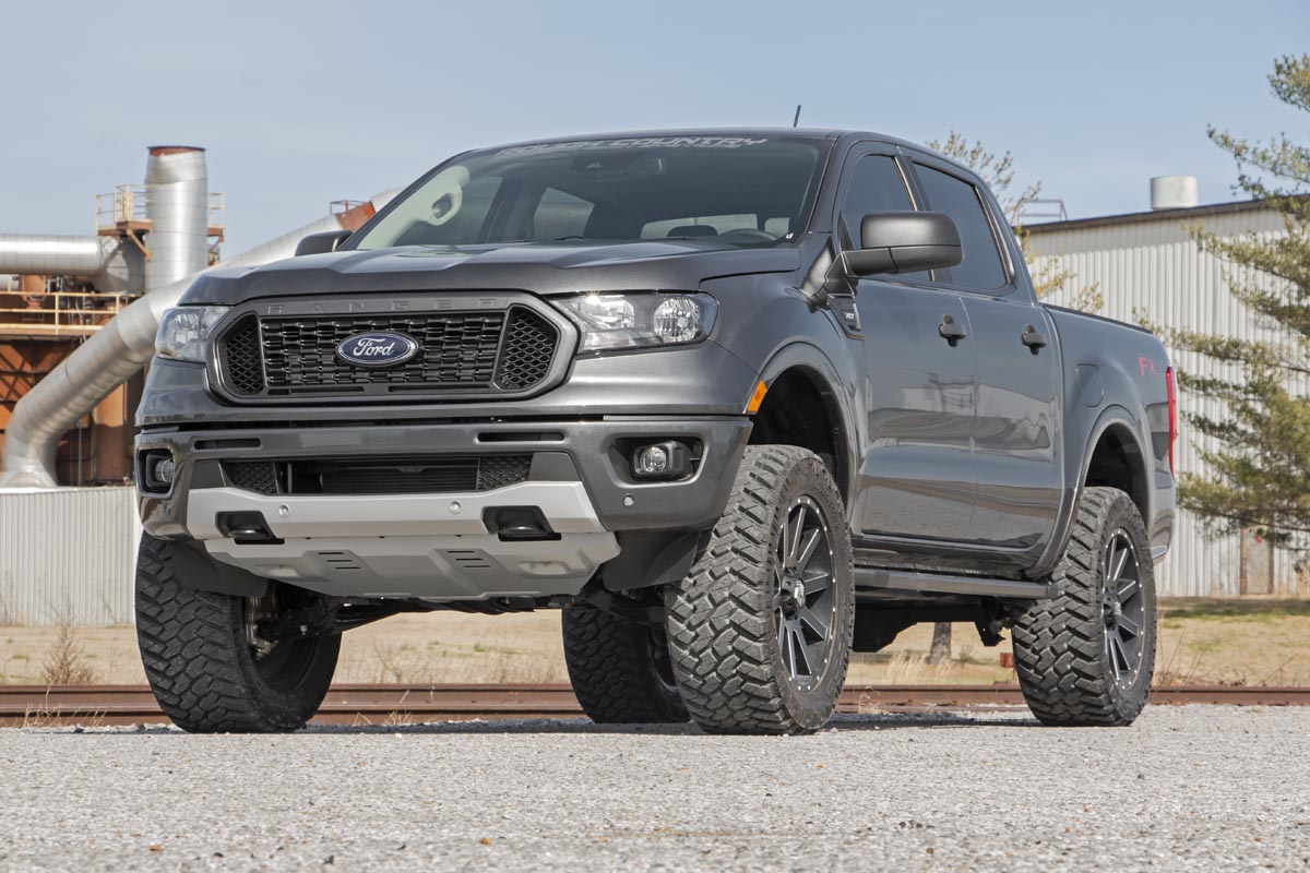 3.5 Inch Lift Kit | Forged Alum UCA | Cast Steel Knucles | Ford Ranger (19-23) | 50002