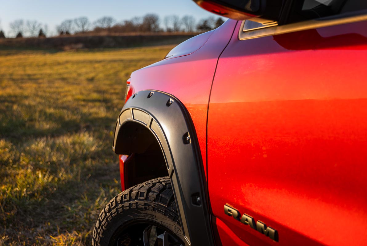 Fender Flares | Defender | PXJ Diamond Black | Ram 1500 2WD/4WD (2019-2024) | A-D10914-PXJ