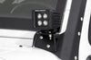 LED Light Mount | Lower Windshield | Pod | Jeep Wrangler JK/Wrangler Unlimited (07-18) | 70044