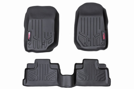 Floor Mats | FR & RR | 4 Door | Jeep Wrangler Unlimited 2WD/4WD (2007-2013) | M-60712