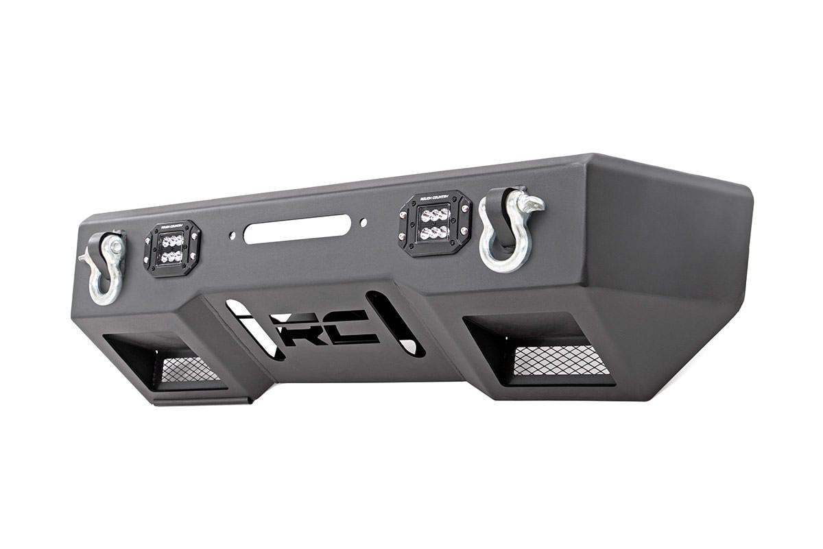 Front Bumper | Stubby | BLK LED | Jeep Gladiator JT/Wrangler JK & JL/Wrangler Unlimited 4WD | 11831