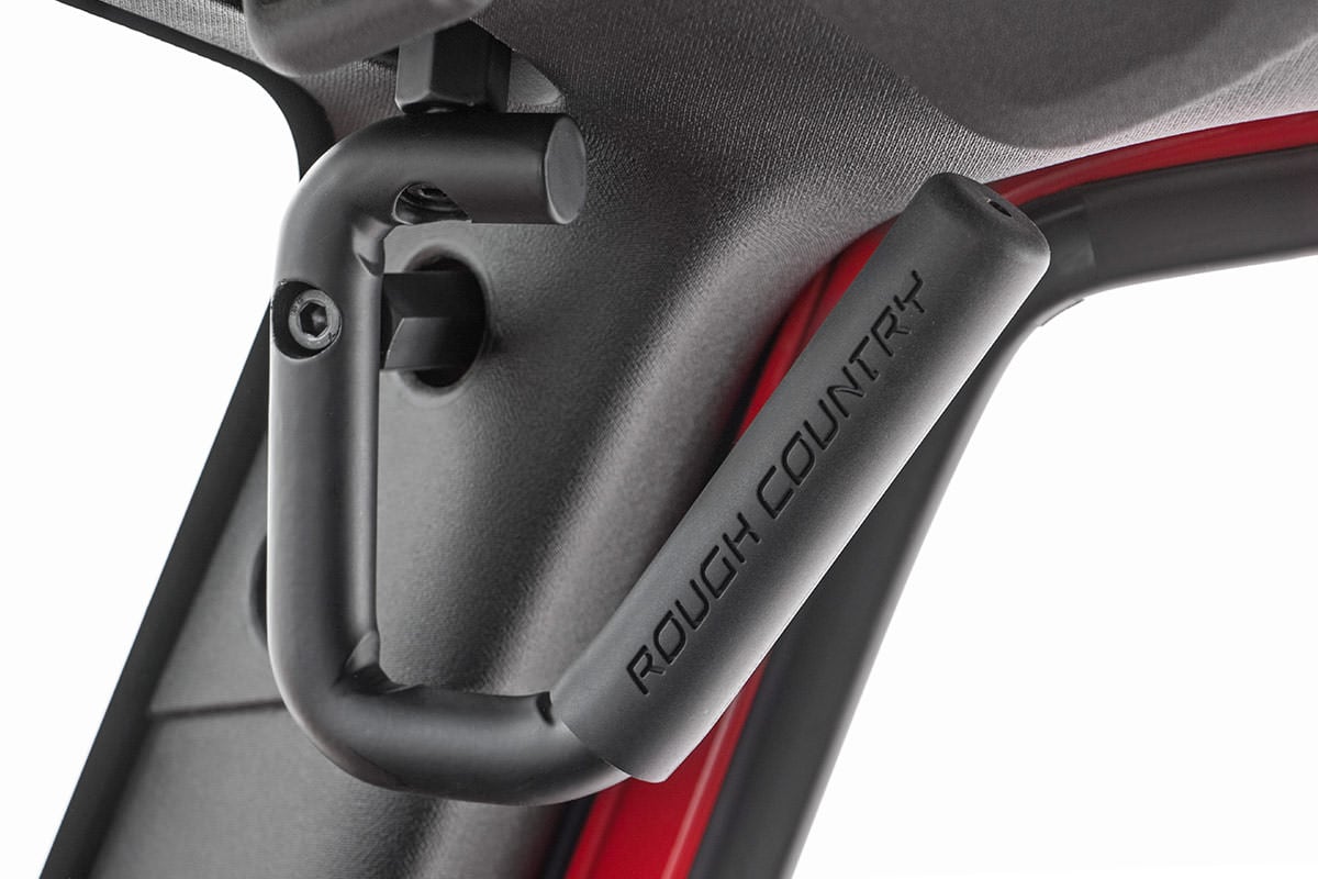 Grab Handles | Steel | FR & RR | Black | Jeep Wrangler JK/Wrangler Unlimited (07-18) | 6503