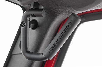 Grab Handles | Steel | FR & RR | Black | Jeep Wrangler JK/Wrangler Unlimited (07-18) | 6503