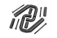 Grab Handles | Steel | Front | Black | Jeep Wrangler JK/Wrangler Unlimited (07-18) | 6501