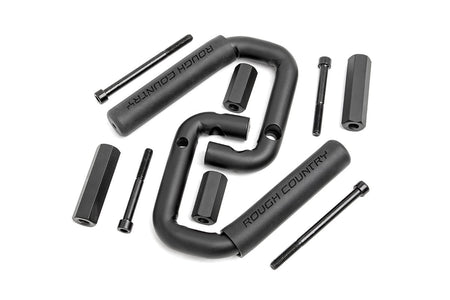 Grab Handles | Steel | Front | Black | Jeep Wrangler JK/Wrangler Unlimited (07-18) | 6501