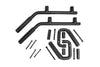 Grab Handles | Steel | FR & RR | Black | Jeep Wrangler JK/Wrangler Unlimited (07-18) | 6503