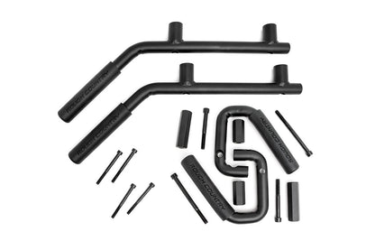 Grab Handles | Steel | FR & RR | Black | Jeep Wrangler JK/Wrangler Unlimited (07-18) | 6503