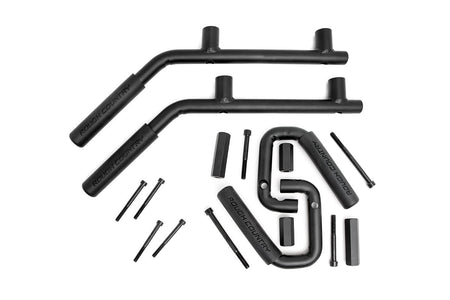 Grab Handles | Steel | FR & RR | Black | Jeep Wrangler JK/Wrangler Unlimited (07-18) | 6503