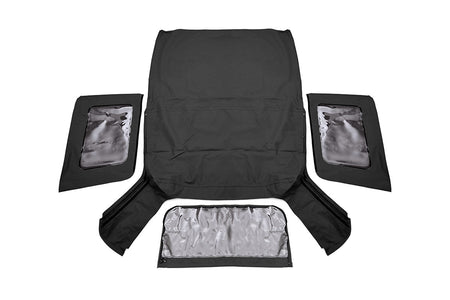 Soft Top | Replacement | Black | 2 Door | Jeep Wrangler JK 4WD (2007-2009) | RC85240.35
