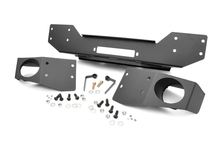 Front Hybrid Stubby Bumper | Fog Mounts | Jeep Wrangler JK/Wrangler Unlimited (07-18) | 1062