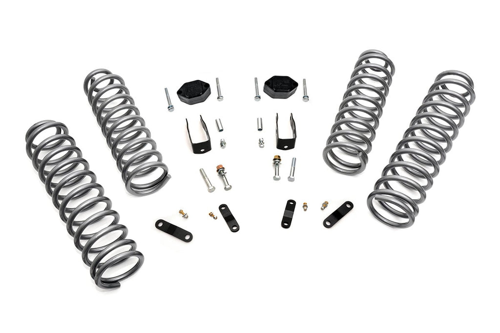 2.5 Inch Lift Kit | Coils | No Shocks | Jeep Wrangler JK 4WD (2007-2018) | 624