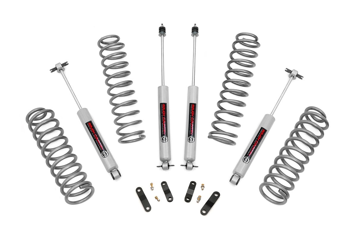 2.5 Inch Lift Kit | Coils | Jeep Wrangler Unlimited 2WD/4WD (2007-2018) | 67930