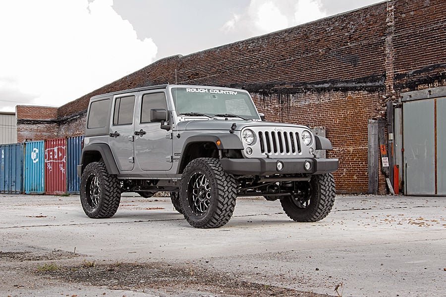 4 Inch Lift Kit | V2 | Jeep Wrangler Unlimited 2WD/4WD (2007-2018) | 68170