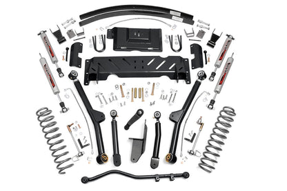 4.5 Inch Lift Kit | Long Arm | AAL | NP242 | Jeep Cherokee XJ 4WD (1984-2001) | 61622