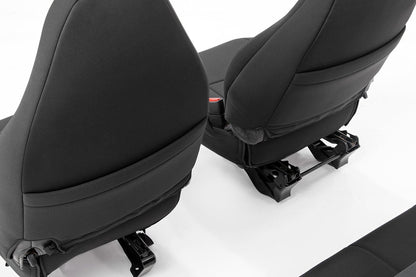 Seat Covers | Front and Rear | Jeep Wrangler TJ 4WD (1997-2002) | 91000