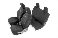 Seat Covers | Front and Rear | Jeep Wrangler JK 4WD (2007-2010) | 91005