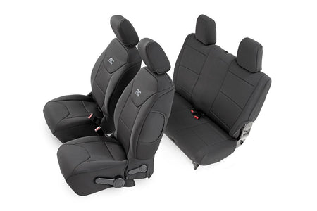 Seat Covers | Front and Rear | Jeep Wrangler JK 4WD (2011-2012) | 91006