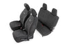 Seat Covers | Front and Rear | 2-Door | Jeep Wrangler JK 4WD (2013-2018) | 91007