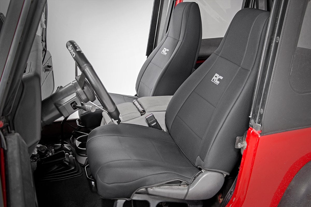 Seat Covers | Front and Rear | Jeep Wrangler YJ 4WD (1991-1995) | 91009