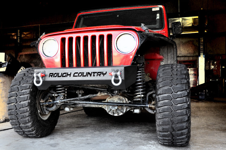 D Ring Shackles and Mounts | TJ Stubby | XJ Winch | Jeep Cherokee XJ (84-01)/Wrangler TJ (97-06)  | 1058