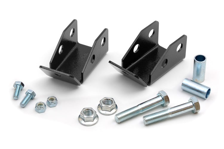 Shock Relocation Brackets | Rear | Jeep Wrangler TJ (97-06)/Wrangler Unlimited (04-06)  | 1185