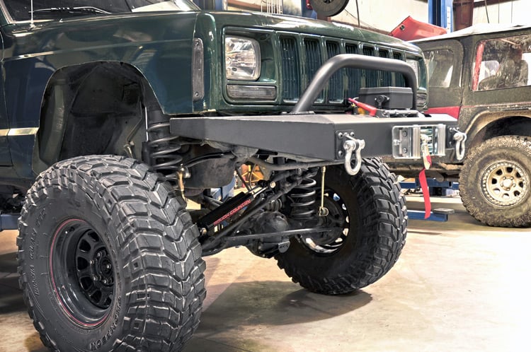 Bumper Light Mount Bar | Jeep Cherokee XJ 2WD/4WD (1984-2001) | 1056