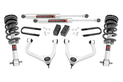 3.5 Inch Lift Kit | Mono Leaf Rear | M1 Struts/M1 | GMC Sierra 1500 2WD/4WD (2019-2025 & Classic) | 28840