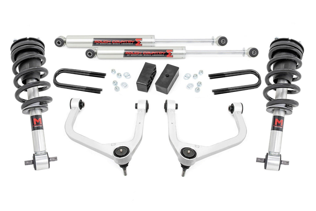 Rough Country | 3.5 Inch Lift Kit | M1 Struts/M1 | GMC Sierra 1500 2WD/4WD (2025-2026) | 110540