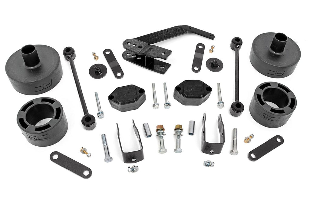 2.5 Inch Lift Kit | Spacers | Series II | Jeep Wrangler JK/Wrangler Unlimited (07-18) | 635