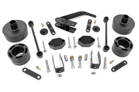 2.5 Inch Lift Kit | Spacers | Series II | Jeep Wrangler JK/Wrangler Unlimited (07-18) | 635