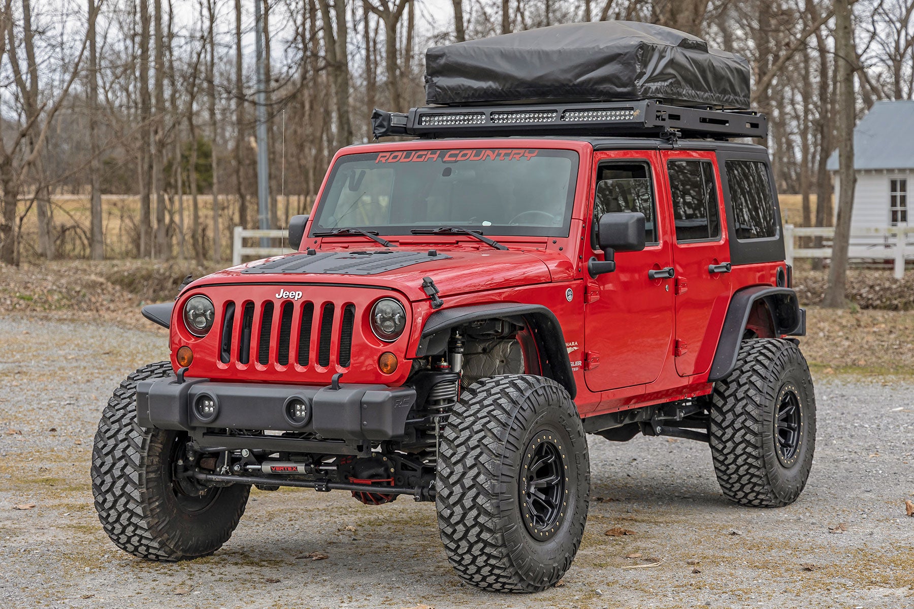 Front Bumper Caps | Jeep Wrangler JK/Wrangler Unlimited  (2007-2018) | 1047