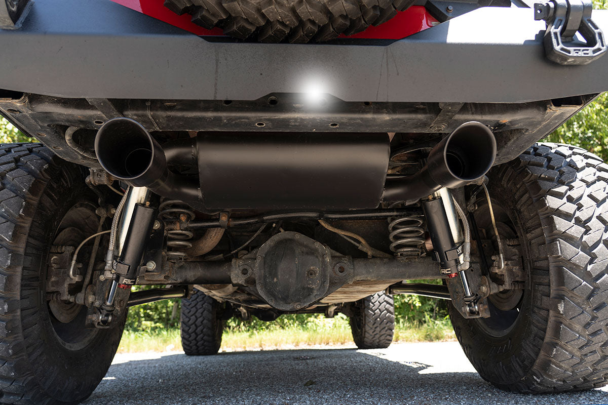 Performance Exhaust | Dual Outlet | Jeep Wrangler JK/Wrangler Unlimited (07-18) | 96002A