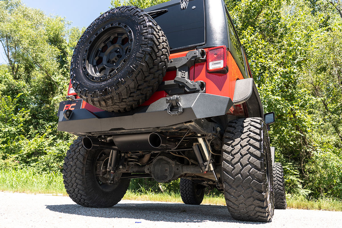 Performance Exhaust | Dual Outlet | Jeep Wrangler JK/Wrangler Unlimited (07-18) | 96002A