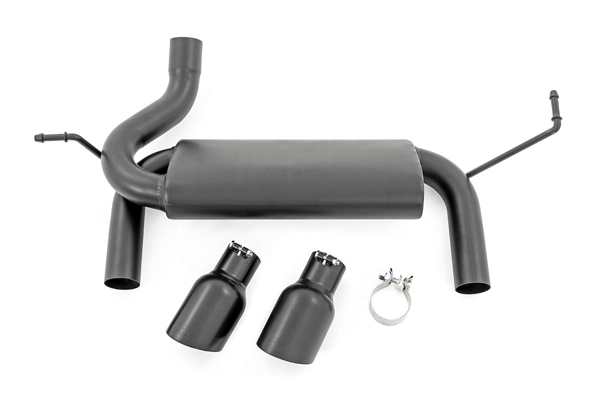 Performance Exhaust | Dual Outlet | Jeep Wrangler JK/Wrangler Unlimited (07-18) | 96002A